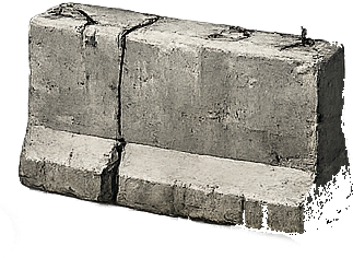 Concrete blocker