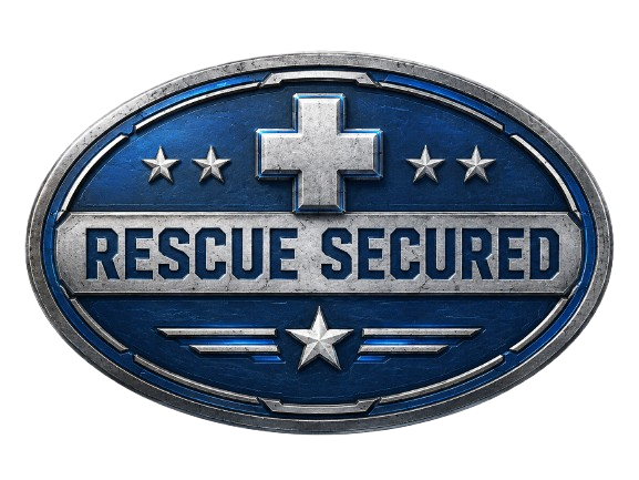 Rescue Drop secured stamp